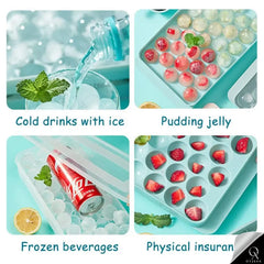 OyzekX Ice Cube Trays Silicone Ice Cube Molds