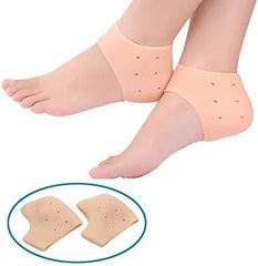 Half Heel Socks Anti Crack Silicon Gel Heel And Foot Protector