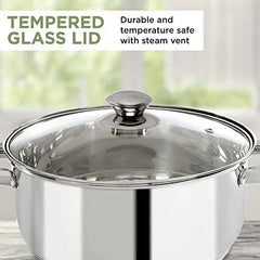 Stainless Steel Dutch Oven with Lid