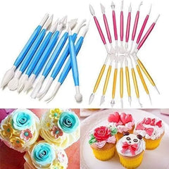Package of 8 with 16 Different Shapes Exclusive Modeling Set for Fondant Gum