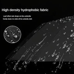 Umbrella for Men Women || Folding Umbrella With Carabiner Handle (Black)