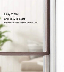 Door Seal D-Type Strip Weather Stripping Self for Doors and Windows