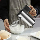 500-Watt Hand Mixer Beater Blender Electric Cream Maker for Cakes