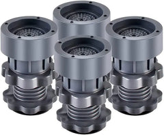 Washing Machine Vibration Pads, Floor Trays, Refrigerator Stand(Grey-Rubber)