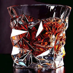 6 PCS SET Premium Crystal Whiskey Glasses