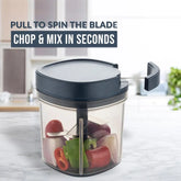 Black Dori Pull Hand Master Chopper Manual Onion Chopper