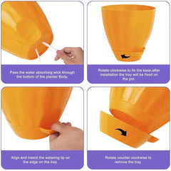 Plastic Cool Garden Planters for Home