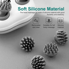 Gifts for Men Women Electric Scalp Massager, Hair Kneading Massager