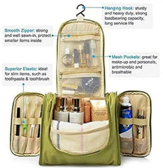 Waterproof Travel Bag Beauty Make Up Toiletry Wash (Green)