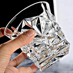 6 PCS SET Premium Crystal Whiskey Glasses