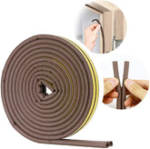 Door Seal D-Type Strip Weather Stripping Self Adhesive Foam for Doors and Window