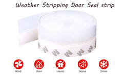 Silicone Adhesive 3 Meter Door Gap Seal Strip