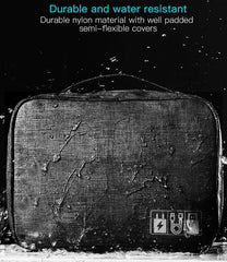 Gadget Organizer Electronics Accessories Organizer Bag(black)