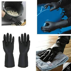 OyzekX Rubber Cleaning Gloves