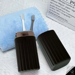 OyzekX Square Travel Toothbrush Holder