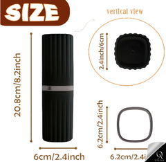 OyzekX Square Travel Toothbrush Holder