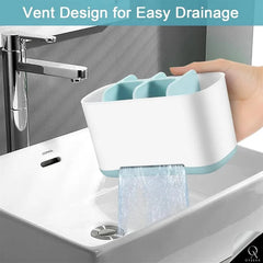 OyzekX Razor Shaving Kit and Toiletries Cosmetics Organizer