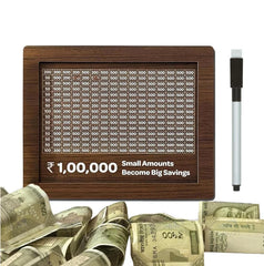 Money Bank Wooden Piggy Bank for Kids & Adults