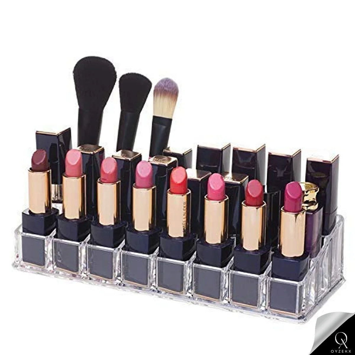 OyzekX Cosmetic Lipstick Makeup Organiser Display Storage Stand Holder (24 Section)