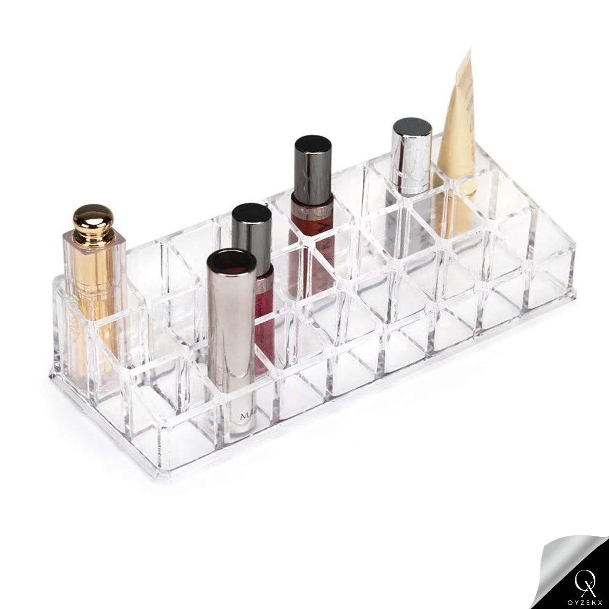OyzekX Cosmetic Lipstick Makeup Organiser Display Storage Stand Holder (24 Section)