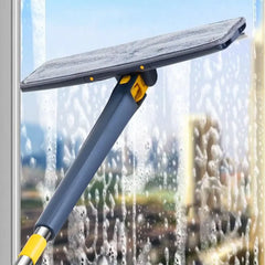 Flat Microfiber Floor Cleaning Mop with Scraper with 360 Rotating head