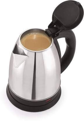 OYZEKX Scarlett Kettle, electric kettle Stainless Steel Electric Scarlett Kettle Multipurpose Tea Coffee Maker Heater Water Boiler Tea Pot with Heat Resistance Handle 2 Liter