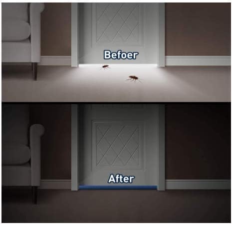 Door Guard (39 Inches) Gap Filler for Door Bottom Seal Strip, Sound Proof, Reduce Noise, Energy Saving Door Stopper for Reduce Door Dust, Insects Protector (Pack of 1)