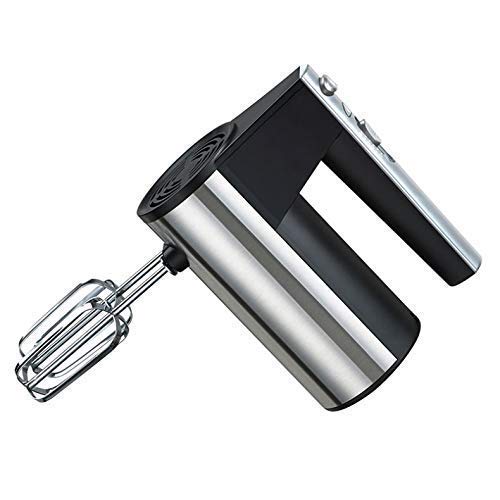 500-Watt Hand Mixer Beater Blender Electric Cream Maker for Cakes with Base 5 Speed Control and 2 Stainless Steel Beaters, Voltage (250)