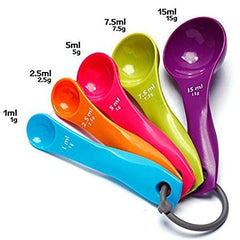 Measuring Cups & Spoon Combo for Dry or Liquid/Kitchen Gadgets for Cooking & Baking Cakes/Measuring Cup Set Combo with Handles (Set of 5 Cups and 5 Spoons)