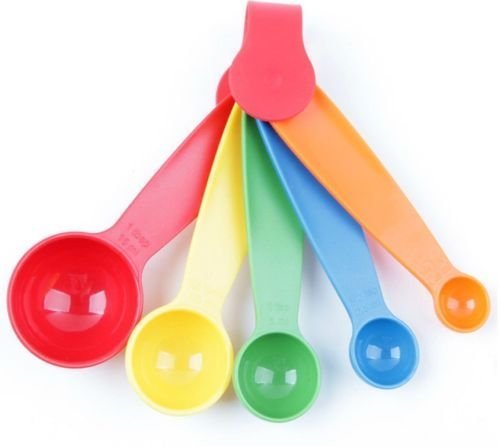 Measuring Cups & Spoon Combo for Dry or Liquid/Kitchen Gadgets for Cooking & Baking Cakes/Measuring Cup Set Combo with Handles (Set of 5 Cups and 5 Spoons)