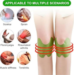 Herbal Knee Pain Relief Patches Arthritis Inflammation Patch Sticker | Instant Relief from Knee Pain | Joint Knee Pain Relief Products Natural Wormwood Extract Patch for Knee (20 pcs)