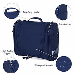 Cosmetic Organizer Toiletry Bag with Hook Grooming Travel Kit