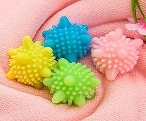 Reusable Washer Balls, Enhance Machine Cleaning with Tangle-Free Scrubbing Power and Soften Clothes Using Colorful Silicone Dryer Balls, Laundry Washing Balls (Pack of 10)