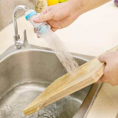 Kitchen Faucet Adjustable Tap Extender Faucet Saving Water for Kitchen Water Outlet Shower Head Water Filter Sprinkler (Anti Faucet)