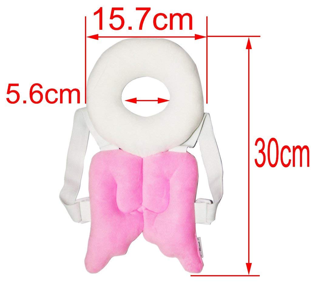 Cotton Baby Head Protector Baby Toddlers Head Safety Pad Cushion Baby Back Protection Prevent Toddlers Injured (Multicolor)