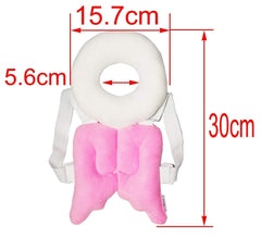 Cotton Baby Head Protector Baby Toddlers Head Safety Pad Cushion Baby Back Protection Prevent Toddlers Injured (Multicolor)