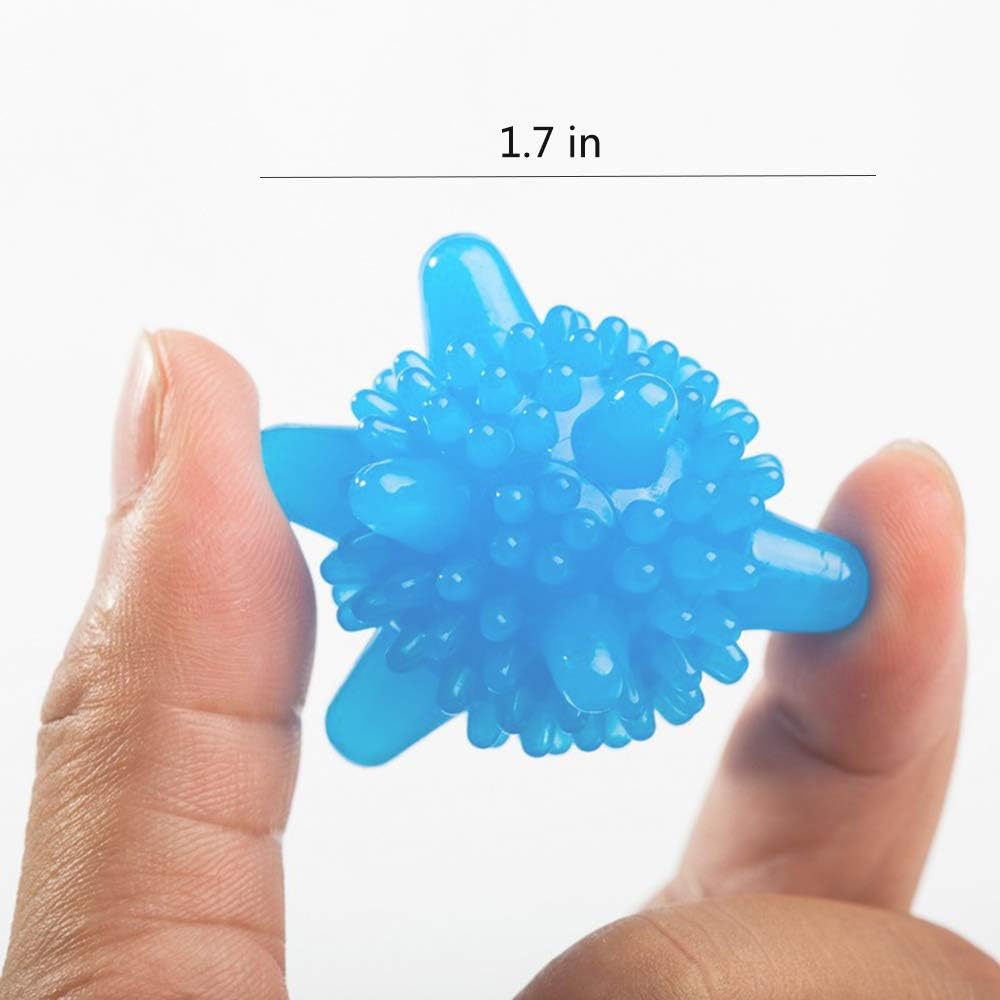 Reusable Washer Balls, Enhance Machine Cleaning with Tangle-Free Scrubbing Power and Soften Clothes Using Colorful Silicone Dryer Balls, Laundry Washing Balls (Pack of 10)