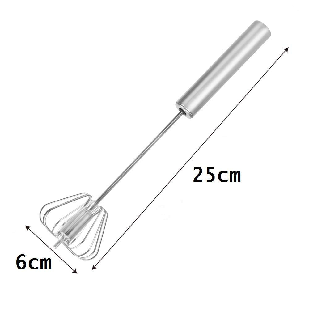 Portable Hand Blender Machine for Kitchen Stainless Steel Mini Handheld Drink Frother Former Mixing Coffee,Hot Milk,Latte Coffee,Stirrer Egg Beater (Silver- Steel)
