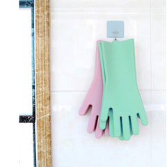 Cleaning Gloves | Reusable Heavy Duty Rubber Gloves for Household Cleaning, Dish Washing, Gardening & Car Washing | Blue (Pack of 2)