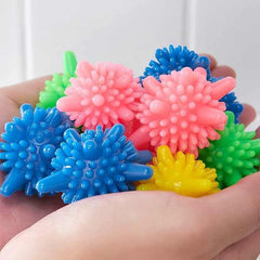Reusable Washer Balls, Enhance Machine Cleaning with Tangle-Free Scrubbing Power and Soften Clothes Using Colorful Silicone Dryer Balls, Laundry Washing Balls (Pack of 10)