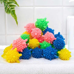 Reusable Washer Balls, Enhance Machine Cleaning with Tangle-Free Scrubbing Power and Soften Clothes Using Colorful Silicone Dryer Balls, Laundry Washing Balls (Pack of 10)
