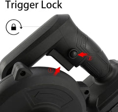 Mini Blower Black | 2 in 1 Cordless Small Blower