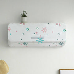 Air Conditioner Cover for 1.5 & 2 Ton Split ac, ac Cover, Folding Adjustable Elastic Stretchable ac Cover Water Proof for 1.5 ton and 2 ton for All Company 110*33*31 CM (Multi Color Design, 1 Pcs)