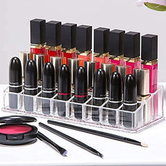 OyzekX Cosmetic Lipstick Makeup Organiser Display Storage Stand Holder (24 Section)