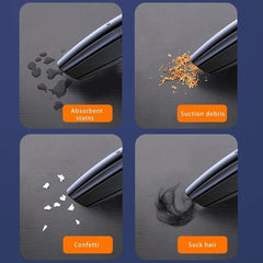 Cordless Vacuum for Home and Car 800W for Dry Vacuuming with USB Rechargeable Wireless Option (MoonBlack)
