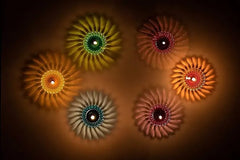 3D Reflection Diya for Diwali Decor