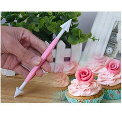 Package of 8 with 16 Different Shapes Exclusive Modeling Set for Fondant Gum Paste Sugar Craft and Cake Decoration Clay Modelling Tools Set, multi color
