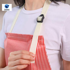 Cooking Apron | Adjustable Waterproof Chef Apron with Pocket and 2 Side Coral Velvet Towels for Hands Wiping Quilt for Home Kitchen, Grill, Restaurant (Red, Pack of 1)