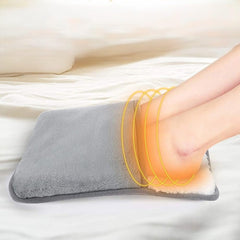 Household Foot Heating Pad with USB Electric Heated Warmer, Large Pocket Design for Winter Comfort, Constant Temperature Soft Warmer for Home, Office, and Dorm Energy Efficient Use