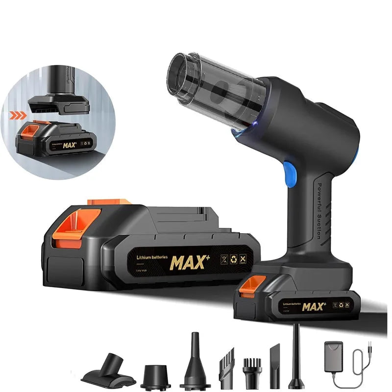 Portable Car Vacuum Cleaner with Blower